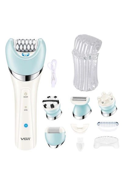 VGR Original VGR 5in1 Women Epilator Electric Shaver Leg Body Hair Removal We...