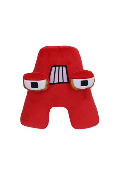 Choice 1pcs-a Alphabet Lore Plush Toys Anime Doll Kawaii 26 English Letters Stuffed Toys Kids Enlightenment