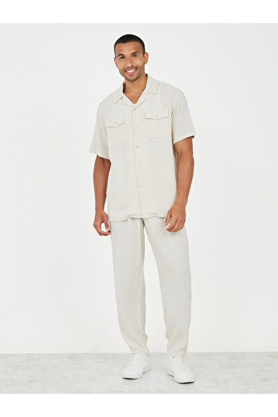 Styli Premium Linen Balloon Fit Pants