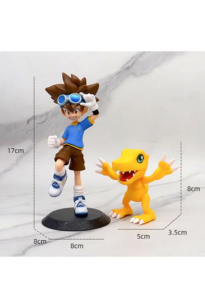 Choice Anime Digimon Adventure Figure Yagami Taichi Ishida Yamato Yagami Hikari Takaishi Takeru Action M...