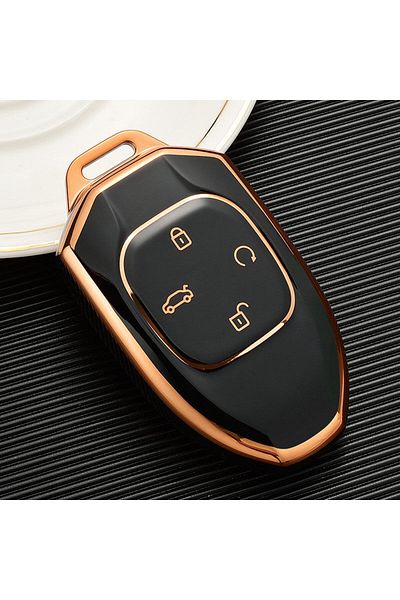 Choice Black Soft Tpu Car Remote Key Shell Case Cover Key Protect Holder Fob For Gac Trumpchi Gs7 Gs8 Gm8