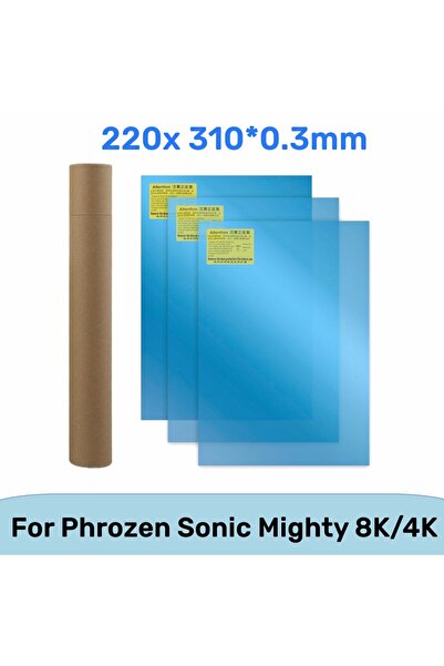 Choice 3 قطع من فيلم ACF مقاس 220 × 310 مم لكاميرات Phrozen Sonic Mighty 8KS ...