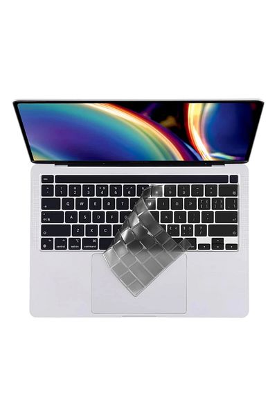Choice Black Keyboard Cover Ultra Thin Compatible With 2023 Macbook Pro 13 Inch 2022-2020 M2 M1 A2338 A2289