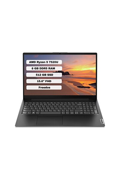 LENOVO V15 G4 AMN 82YU00QKTX Uyumlu R5-7520U 8 GB 512 GB SSD 15.6" Dos Dizüst...