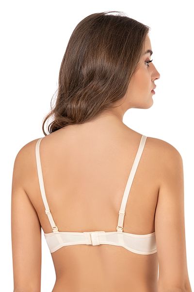 NİSAN LINGERIE B Cup Unassisted Basic Bra - Nude, April Model