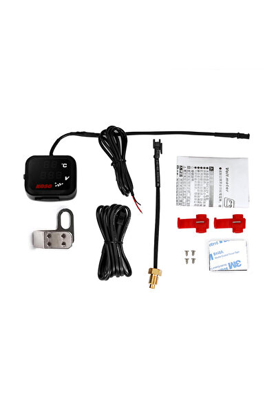 Choice عداد KOSO لقياس درجة حرارة الماء والفولتية وعداد الدراجات النارية واله...