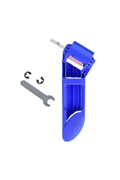 Choice1 مبراة رؤوس مثقاب محمولة من ستونجو باللون الأزرق - عجلة من الكوراندوم ...