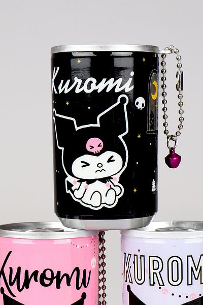 kuromi Dekomus with New Season Licensed Kuromi "Single" Mini Coke Wet Wipes
