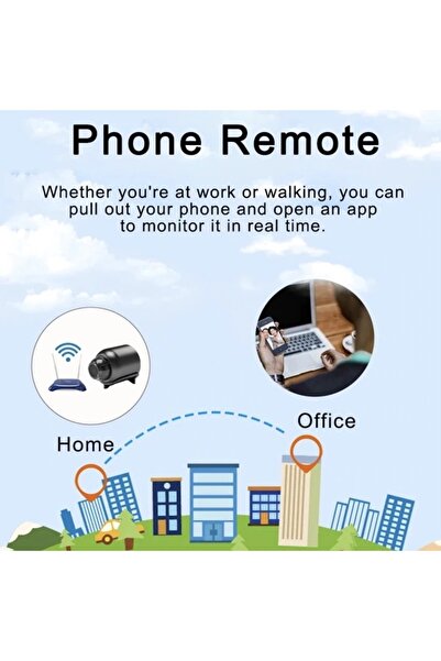 Choice New X5 Mini Camera Hd1080P Compact Wireless Wifi Camera Suitable with Cyclic Recording Function...