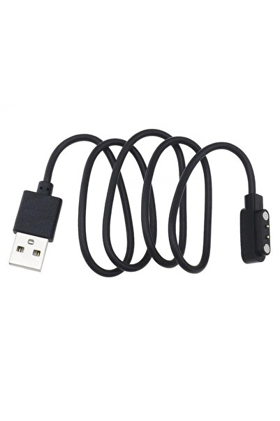 Choice Black 2 Pin USB Cable Charger for Ticwatch GTX/CXB01, P66D, Haylou Sol...