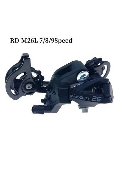Choice M26L Original MicroSHIFT Bicycle Rear Derailleur RD-M21L/M26L MTB Bicycle 18 21 24 27 2 6/7/8/9 Spee