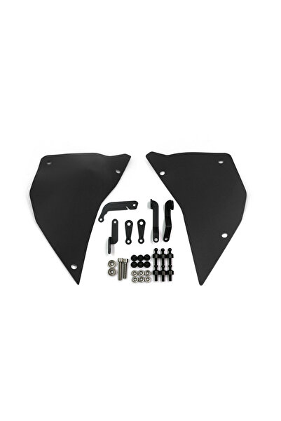 Choice1 black For BMW K1600 GTL K1600GT/GTL K1600B Motorcycle Clear Side Plas...