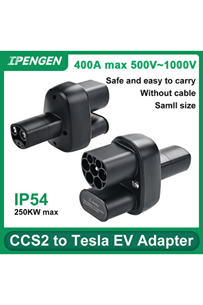Choice محول شاحن IPENGEN CCS2 إلى Tesla EV 250A CCS2 كومبو لمحول Tesla لشاحن ...