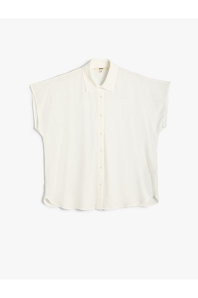 Koton Viscous Cap Sleeve Shirt