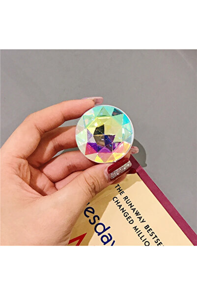 OLPAY MULTICOLOR Luxury Bling Diamond Foldable Finger Ring Griptok Phone Hold...