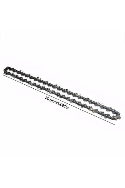 Choice 12 Inch 22 Teeth 12 Inch Metal Chainsaw Chain Spare Parts 45 Drive Links Saw Chain 3/8inch Pitch 22t