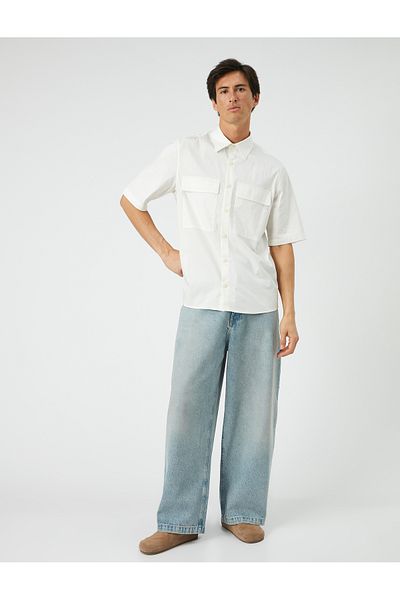 Koton Rigel Jeans – Lockere Passform, Taschen und weite Jeans