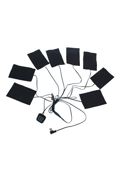 Choice D USB Charging Clothing Heating Pad 45℃-65℃ Vest Heater Winter Warm Camping Hiking Ski Cycling Pant.