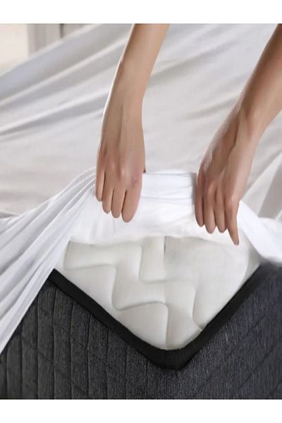 Roko Liquid Proof Double Size Mattress Cover Mattress Protector