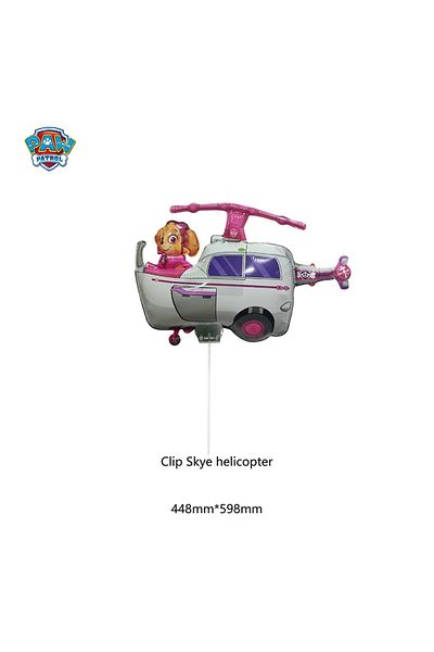 PAW PATROL 1pcs Set 3 Dog Balloon Chase Skye Boy Girl Birthday Party Decoration Aluminum Film Balloo