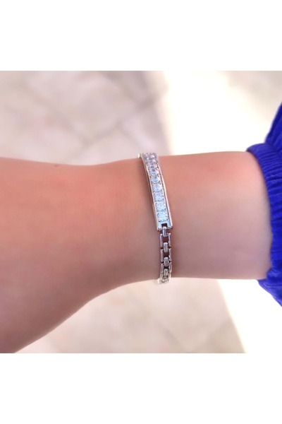 Güler Yüzlü Silver XUPING WATERWAY STONE BRACELET