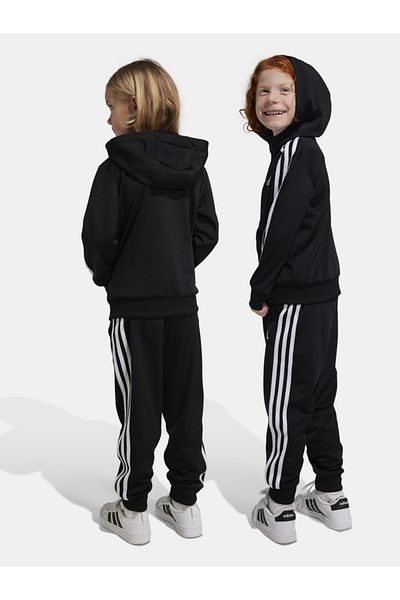 adidas 3 Striped Shiny Tracksuit