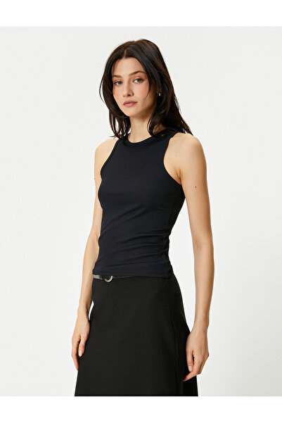 Koton Halter Neck Athlete Ribbed Slim Fit