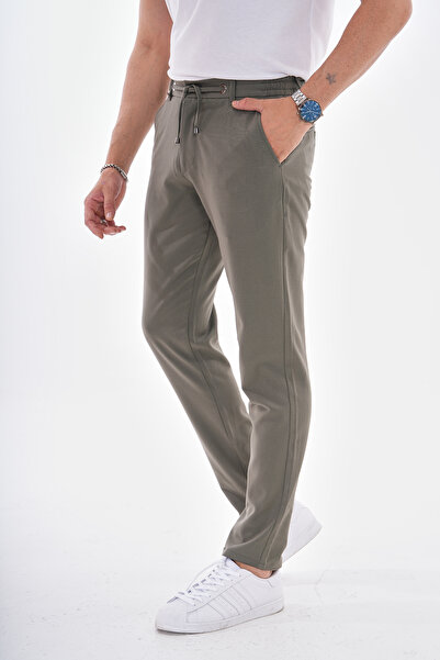 R-Germen SLIM FIT RAHAT KALIP İNCE BAĞCIKLI JOGGER PANTOLON