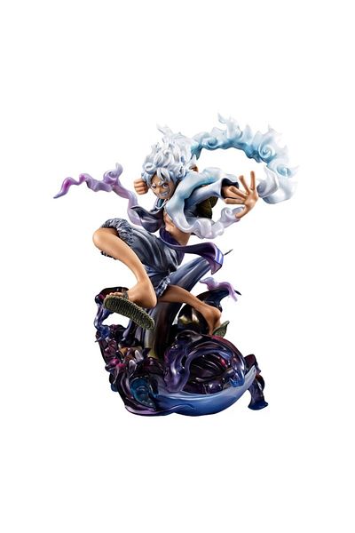 Choice Luffy 23cm/9in Anime One Piece Figure Gear 5 Luffy Action Figure Sun God Nika Luffy Statue Toy Gifts