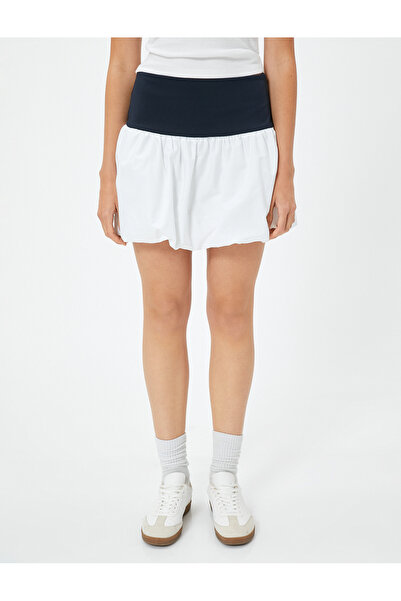 Koton Színkontraszt mini ballonszoknya