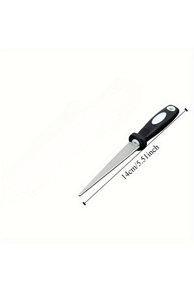 Choice M Black Diamond Sharpening Stone With One Stone And Two Birds, Double-sided Flat And Curved Design,