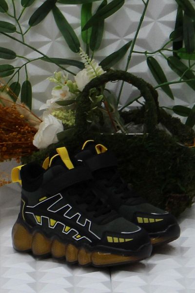 fort Cool Fred Khaki Anatomical Comfortable Air Sole Boy's Boots