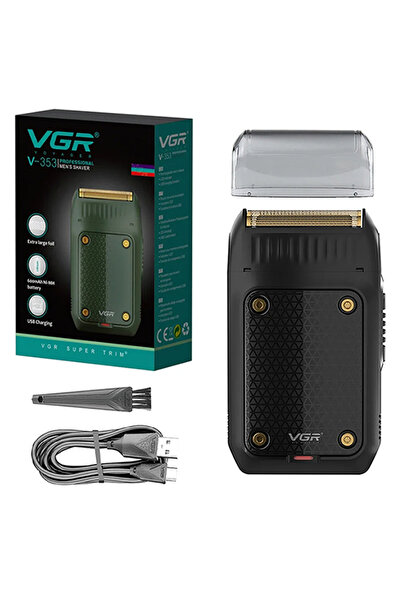 Choice ماكينة حلاقة V-353 الأصلية ذات الصندوق الأسود من VGR ماكينة حلاقة احتر...