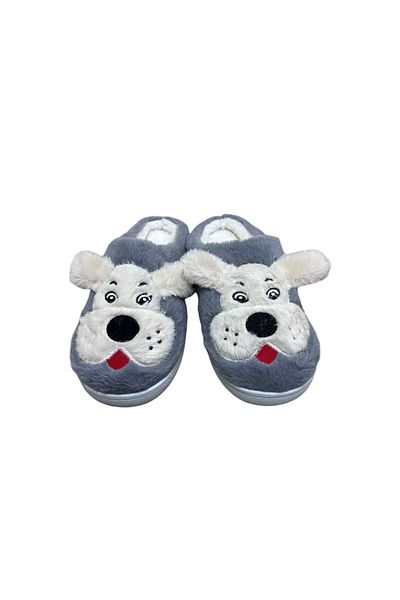 ALTUN TİCARET Dog Patterned Women's House Slippers