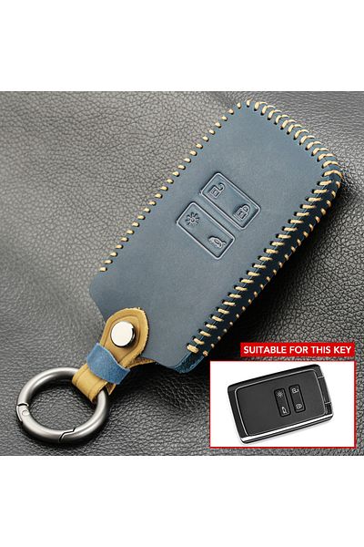 Choice Blue For Renault Captur 2020 Leather Key Cover Holder For Renault Clio Megane Arkana Arcan Kadjar Zo