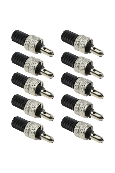 Choice 10Pcs - Set 10Pcs/Set Germany Type Bike Valve Core Set Compatible with...