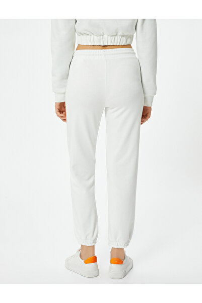 Koton Jogger-Jogginghose mit elastischem Bund und Taschen