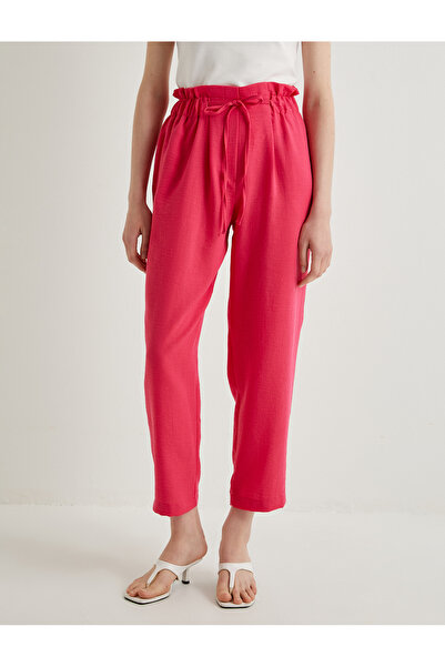 Koton Παντελόνι Jogger Relaxed Cut με λεπτομέρεια τσέπης στη μέση με κορδόνια