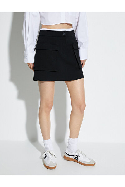 Koton Kargo Etek Kargo Cepli Bel Lastik Detaylı