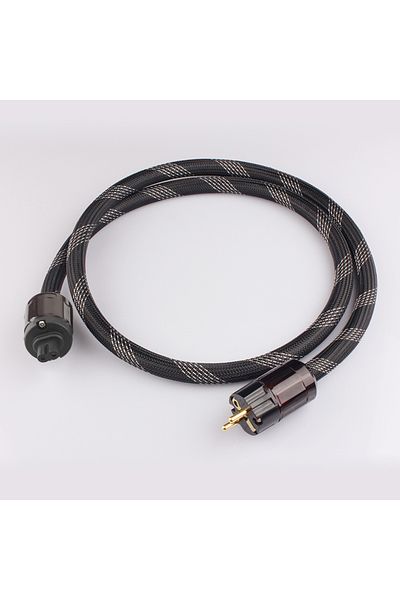 Choice <=0.5m EU Plug YYAUDIO Hi-fi audio AC power cord, Schuko power cord, enthusiast power cord, C7 IEC m