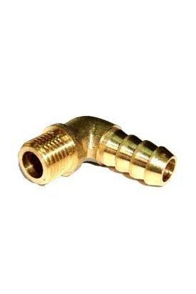 doremodam 8mm - 1/4 Yellow Hose Elbow (Lisinia)