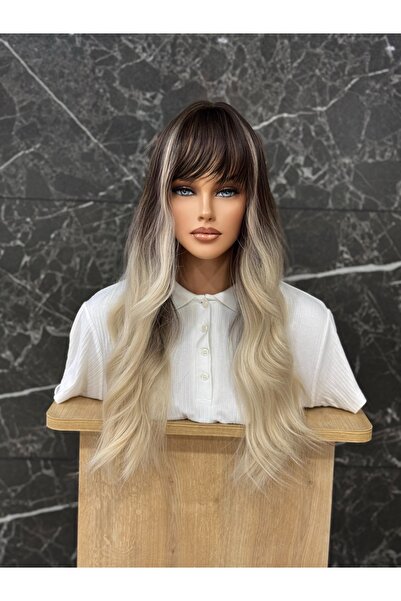 Fenomen Peruk Özel Tasarım Gerçek Saç Dokusunda Peruk