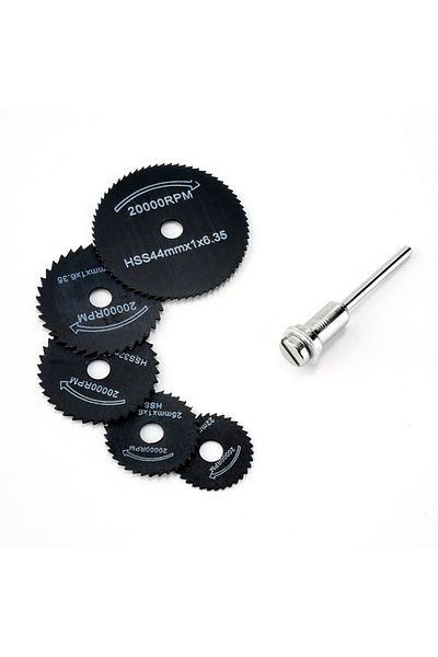 Choice 6pc Plastic Bag 6pc Woodworking Metal Cutting Blade Electric Drill Circular Saw Blade High-speed Ste