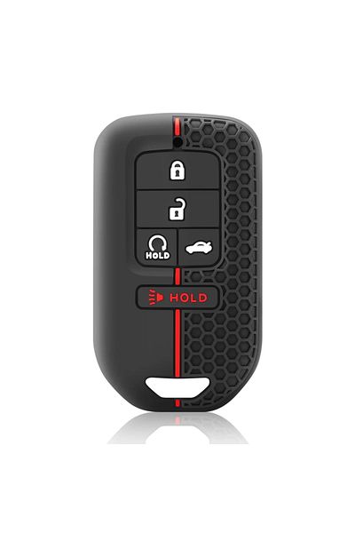 Choice 5 Button Silicone Remote Car Key Case Cover For Honda Civic Accord Cr-v Pilot Crv 2015 2016 2017 ...
