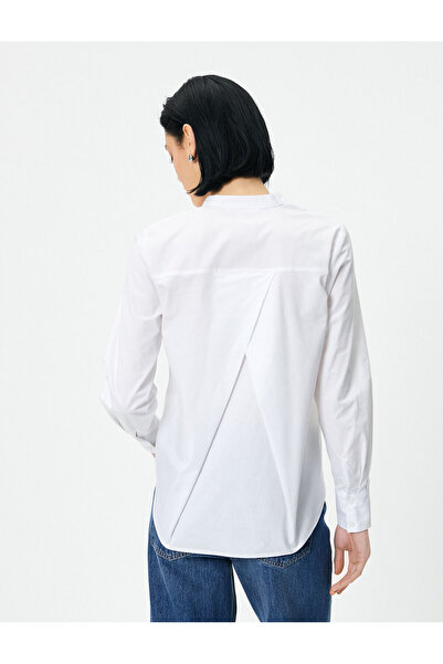 Koton Klasszikus ing hosszú ujjú gomb zseb részletes