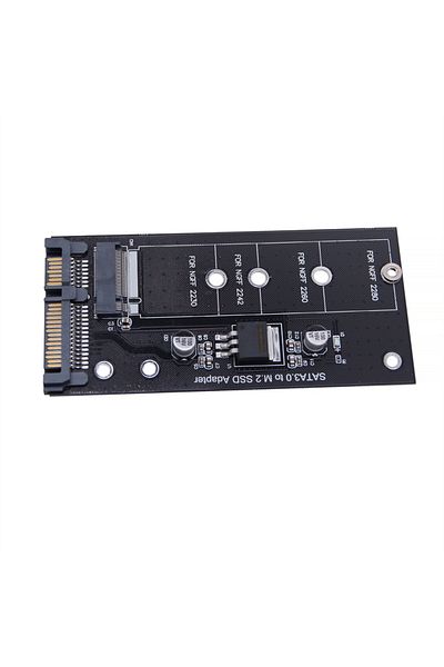 Choice محول بطاقة محول M.2 NGFF SSD إلى SATA 3 3.0 B B&M Key Protocol Solid State Disk Drive 2230...