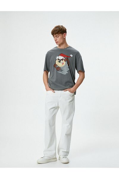 Koton T-Shirt mit Tasmanian Devil-Lizenzdruck
