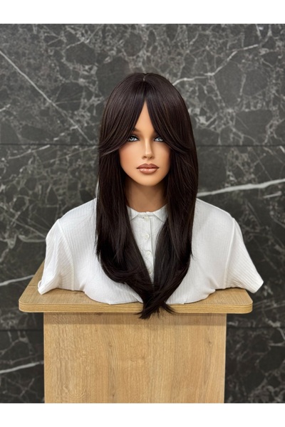 Fenomen Peruk İpek Taban Uzun Perçemli Vip Model Peruk