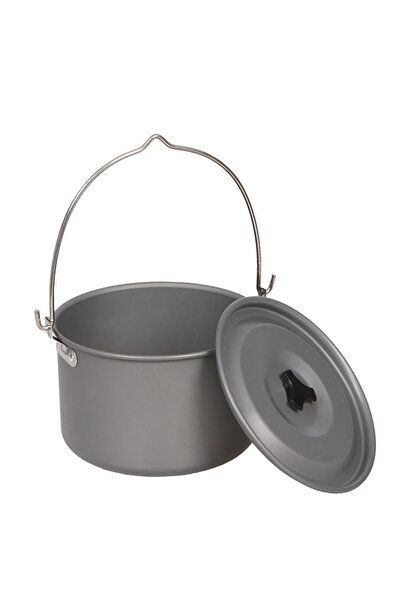 Choice وعاء تخييم معلق بني اللون سعة 4.2 لتر، خفيف الوزن للغاية، مصنوع من سبا...