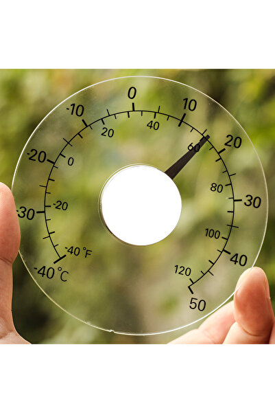 APWIKOGER Temperature Mesurement Tester Meter Display Temperature Humidity Meter Waterproof Clear Outdoor W...